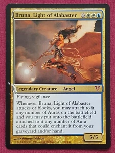 Magic The Gathering AVACYN RESTORED BRUNA LIGHT OF ALABASTER blue/white card MTG - Picture 1 of 2