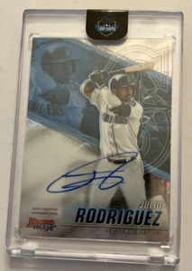 2021 Bowman’s Best Best of ’21 Autographs Julio Rodriguez Auto - Picture 1 of 2
