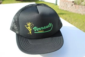 Ball Cap Hat - Verrault Lowbeds - Truck Transportation Abbotsford BC Bee (H1863) - Foto 1 di 1