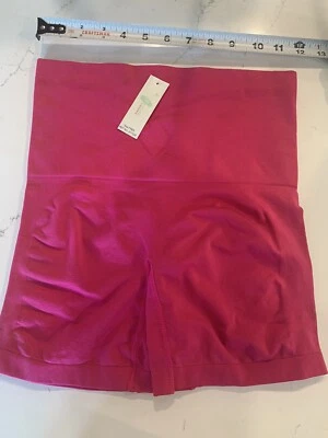 Femina Waist Control Butt Shaper FREE SIZE WORK OUT FITNESS SPANDEX FUCHSIA NICE - Image 1 of 4