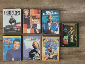 Menge 7 Comedy-DVDs! Chappelle, George Lopez, David Spade & Martin Lawrence - Bild 1 von 3