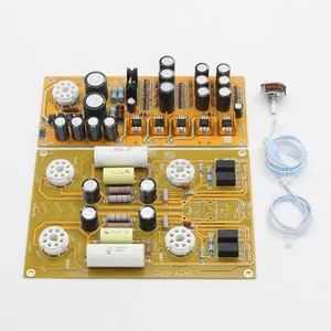 HiFi 6SN7 Röhrenvorverstärker Platine mit 4-Wege Eingangsbasis auf Cary AE-1 Vorverstärker - Bild 1 von 12