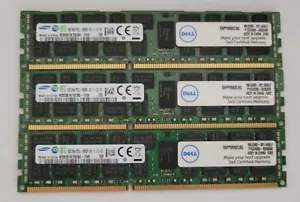 Samsung 24GB (3X8GB) 2Rx4 PC3L-10600R M393B1K70EB0-YH9 Server Memory - Picture 1 of 4