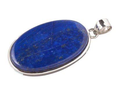 Lapis Lazuli Edelstein Anhänger 925 Silber / Lapis Lazuli F668 - Bild 1 von 2