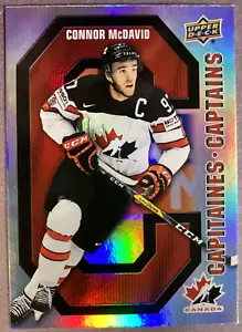 2021-22 UD Tim Hortons Team Canada Canada's Captains #CC-3 Connor McDavid - Bild 1 von 1
