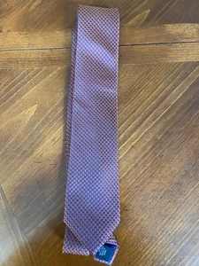 Seidenkrawatte Herren Michael Kors orange und blau NEU OHNE ETIKETT - Bild 1 von 2