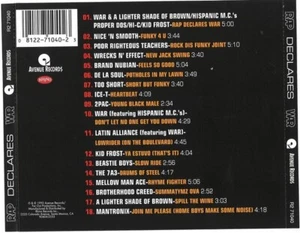 Various ‎– Rap Declares War  topzustand - Bild 1 von 2