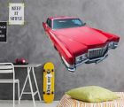 3D Rote Vorderseite H939 Auto Wallpaper Wandbild Poster Wandaufkleber Transport