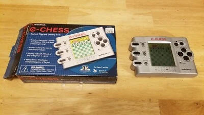 Juego de ajedrez electrónico Radioshack E-Chess con caja probada Foto 1 de 4