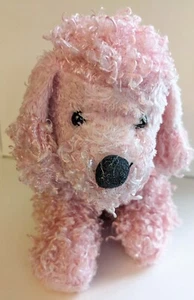 Ganz Webkinz Adopt A Pet HM107 Pink Poodle Stuffed Plush Toy Puppy Dog - Picture 1 of 7