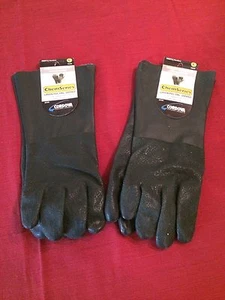 New with Tags, 2 Pairs Men's Chemical Gloves, 14" Cuff, Large - Picture 1 of 5