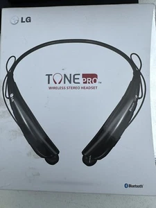 LG Tone Pro Cuffie Stereo Wireless 2015 Bianco LBT760 Nuove Sigillate - Foto 1 di 2