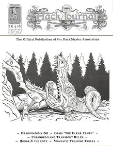 Hack Journal-The Official Publication of the HackMaster Association-RPG-new-rare - Picture 1 of 1
