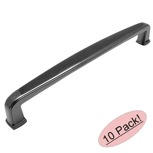 *10 Pack* Cosmas Cabinet Hardware Black Nickel Pulls #4392-160BN - Picture 1 of 1