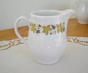 Crema de uvas amarilla púrpura vintage Syracuse China DE COLECCIÓN SIN PREOCUPACIONES ~ - Imagen 1 de 5