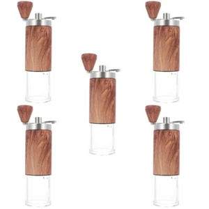 5pcs tragbare Kaffeebohnen Mühle manuelle Kaffeemaschine Multifunktionale Mühle - Bild 1 von 12