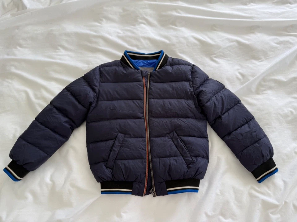 Bonpoint puffer jacket navy size 6 - Image 1 of 4