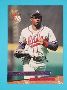 1993 Fleer Ultra Deion Sanders Atlanta Braves #12 - Picture 1 of 2