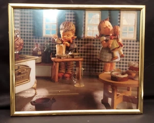 Vintage Hummel Wall Hanger- Calendar Art 9" x 11" - Picture 1 of 1