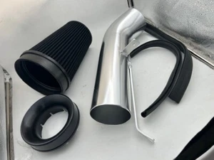 Cold Air Intake Kit +Heat Shield For 2007-2008 Cadillac Escalade 6.2L V8 Black  - Picture 1 of 7