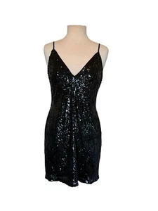 Ramy Brook lila Pailletten Minikleid Größe 8 neu mit Etikett sexy Slinky - Bild 1 von 15