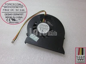 Nowy dla Forcecon DFS451205M10T F8U2 Wentylator chłodzący DC 5V 0.4A 3-przewodowy 3-pinowy - Zdjęcie 1 z 2