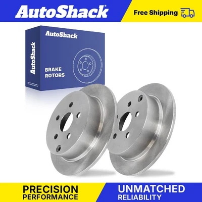 Rear Brake Rotors Pair for Scion tC Toyota Matrix Celica Pontiac Vibe 2.4L Foto 1 de 4