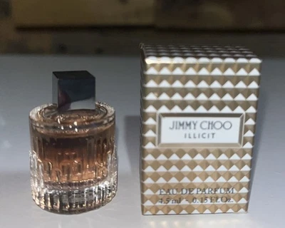 Jimmy Choo ILLICIT 0,15 oz/4,5 ml Eau De Parfum Splsh para mujer mini nuevo en caja Foto 1 de 3