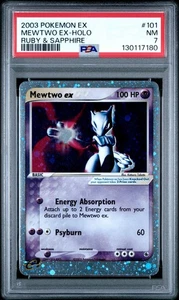 2003 Pokemon EX Rubin & Saphir 101 Mewtwo EX-HOLO PSA 7 - Bild 1 von 2