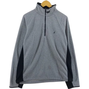 Vintage 2000'S Nautica Half-Zip Fleece Pullover Men's Size L - Picture 1 of 13