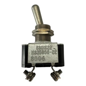 MS35058-22 SPST Kippschalter EIN-AUS 28V/25A - Bild 1 von 3