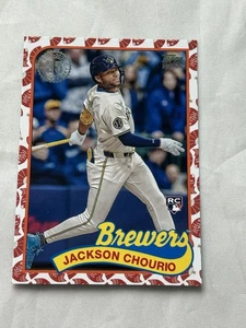 Jackson Chourio RC 2024 Topps Edición Japón MLB 89J-41 Koi Paralelo Béisbol - Imagen 1 de 10