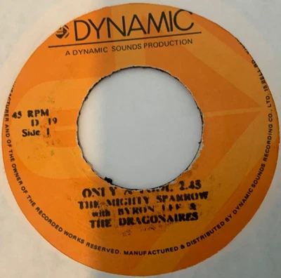 Mighty Sparrow - Only A fool - Dynamic - 7"  Vinyl ▶️ - Image 1 of 2