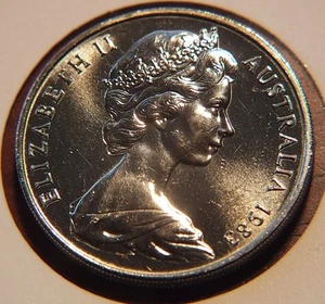 1983 AUSTRALIA UNC 20 CENT COIN FROM MINT SET. - Picture 1 of 2