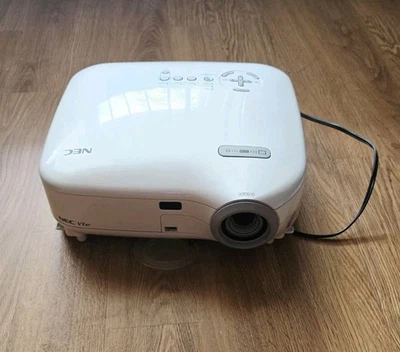NEC VT47 VGA Home Cinema Projector Tested W/ Power Cord 79% Lamp Hours  - Image 1 of 4