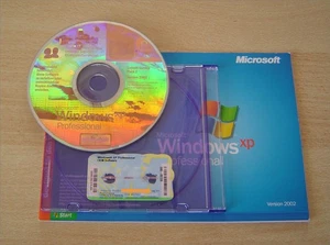 Windows XP Professional mit integriertem Servicepack 2 ☆ CD + Key + Handbuch - Bild 1 von 4