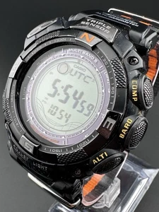 Funcionamiento Casio Pathfinder PAW-1500GB Reloj Hombre Brújula Termómetro Barómetro Y1 - Imagen 1 de 11