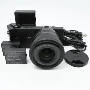 SIGMA dp0 Quattro Foveon X3 29MP Compact Digital Camera Black From Japan Fedex - Picture 1 of 6