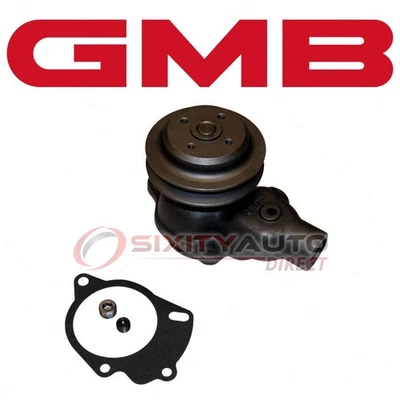 GMB Water Pump for 1959-1971 Jeep CJ6 2.2L L4 - Coolant Antifreeze Engine fu Foto 1 de 4