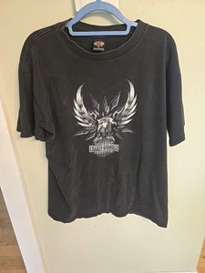 Camiseta gráfica Harley Davidson Yellowstone Montana Biker talla grande - Imagen 1 de 5