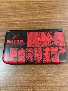 Nintendo 3DS XL LL One Piece R Luffy Red ver Console Stylus Japanese ver - Picture 1 of 3