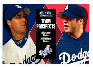 2000 Fleer Tradition #230 Eric Gagne / Jeff Williams TP, RC - Picture 1 of 2