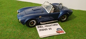 SHELBY COBRA 427 S/C cabriolet bleu 1/18 KYOSHO 7006 voiture miniature collectio - Imagen 1 de 8