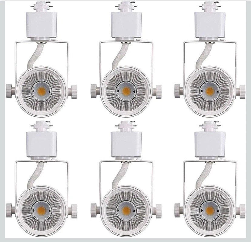 Cloudy Bay 8W Regulables LED Luces de Pista LTHR001WH-40-6 Pack Foto 1 de 4