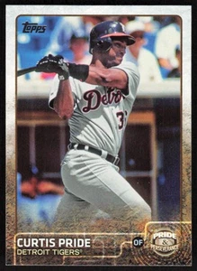 2015 Topps Update Pride and Perseverance #PP-2 Curtis Pride - Picture 1 of 2