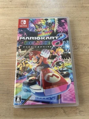 Nintendo Switch Mario Kart 8 Deluxe With Case From Japan - Image 1 of 3