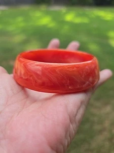 Bracciale Catalina Bachelite 1" Bracciale Tequila Alba Neon Arancione Rosa Rosso Bianco - Foto 1 di 13
