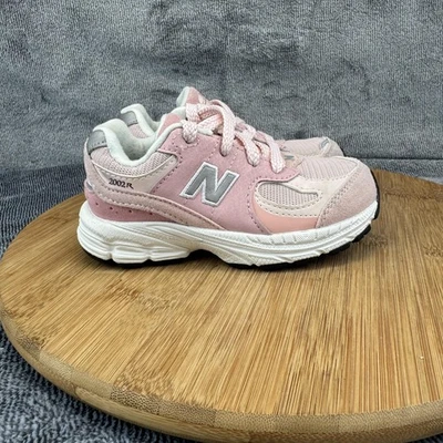 New Balance 2002R Shoes Youth Size 9. Pink Suede Mesh Running Lifestyle Sneakers - Image 1 of 4