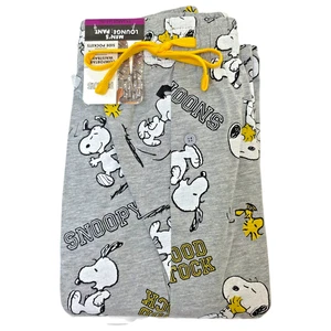 Peanuts Snoopy Pajama Pants Men's Size 2XL (44-46) PJ Bottoms Elasticized Waist - Picture 1 of 10