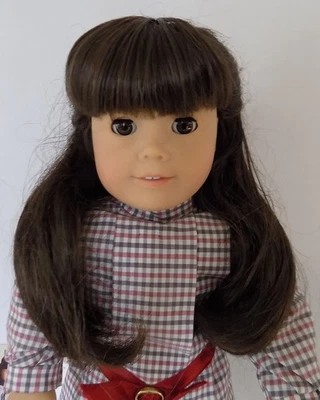 Muñeca American Girl Samantha Pleasant Company Pre Mattel con traje de encuentro usada en excelente estado Foto 1 de 4